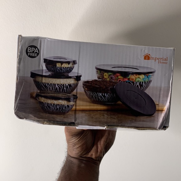 Imperial Home Glass Bowl Set (10 Pieces) [BRAND NEW] - Picture 5 of 6